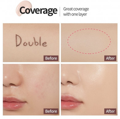 Стойкая тональная основа с матовым финишем, ETUDE HOUSE, Double Lasting Foundation, 21W1 Beige, SPF35 PA++, 30 г купить в Украине 2 Стойкая тональная основа с матовым финишем, ETUDE HOUSE, Double Lasting Foundation, 21W1 Beige, SPF35 PA++, 30 г купить в Украине 2
