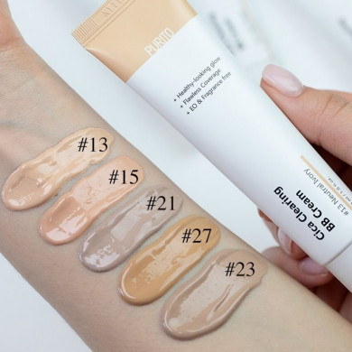 BB крем з екстрактом центелли Purito Cica Clearing BB Cream SPF38 / PA +++ # 21 30 мл купити в Україні 4