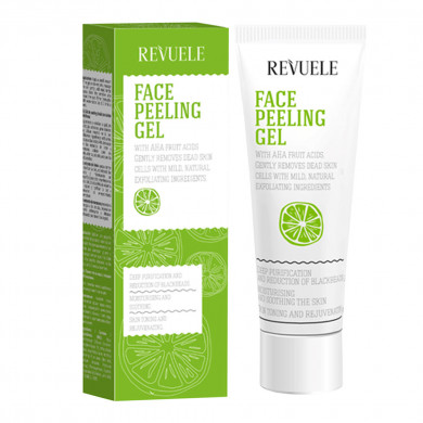 Пилинг-гель для лица с фруктовыми кислотами Revuele Face Peeling Gel 80 мл купить в Украине