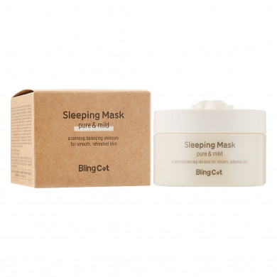 Омолаживающая ночная маска с экстрактом молочного белка TONYMOLY Bling Cat Sleeping Mask 80 мл купить в Украине