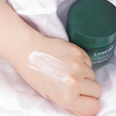 Відновлювальна нічна маска з екстрактом центелли, LANEIGE, Cica Sleeping Mask, 10 мл купити в Україні 2 Відновлювальна нічна маска з екстрактом центелли, LANEIGE, Cica Sleeping Mask, 10 мл купити в Україні 2