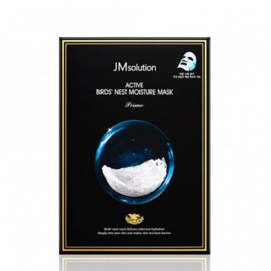 Тканевая маска с экстрактом ласточкиного гнезда, JM Solution, Active Bird's Nest Moisture Mask-Prime купить в Украине Тканевая маска с экстрактом ласточкиного гнезда, JM Solution, Active Bird's Nest Moisture Mask-Prime купить в Украине