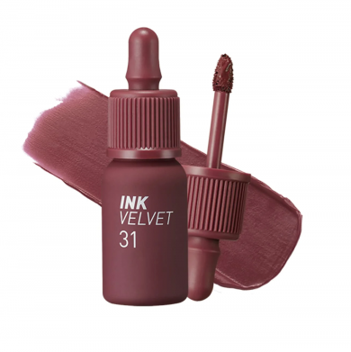 Матовий тинт для губ Peripera New Ink The Velvet #031 Wine Nude купити в Україні
