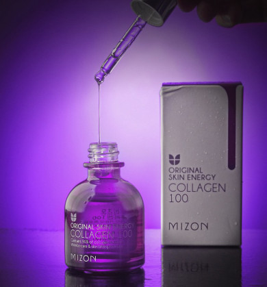 Лифтинг-сыворотка для лица с морским коллагеном, MIZON, Original Skin Energy Collagen 100, 30 мл купить в Украине 3 Лифтинг-сыворотка для лица с морским коллагеном, MIZON, Original Skin Energy Collagen 100, 30 мл купить в Украине 3