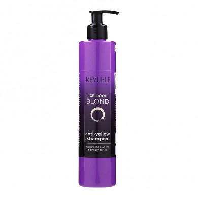 Шампунь для нейтрализации желтизны Revuele Ice Cool Blond Anti-Yellow Shampoo 335 мл купить в Украине