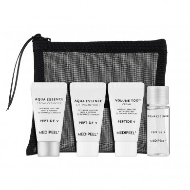 Набір доглядових засобів для обличчя з пептидами MEDI-PEEL Peptide 9 Aqua Essence Trial Kit купити в Україні 2