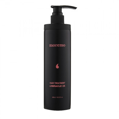 Відновлююча кондиціонуюча маска для волосся MOREMO Hair Treatment Miracle 2X 480 мл купити в Україні