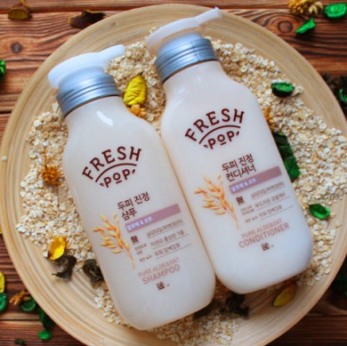 Зміцнюючий і зволожуючий кондиціонер з екстрактом алое і вівса Fresh Pop Pure Aloe & Oat Conditioner 500 мл купити в Україні 2