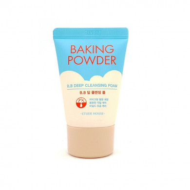 Пенка для снятия макияжа, ETUDE HOUSE, Baking Powder B.B Deep Cleansing Foam, 30 мл купить в Украине Пенка для снятия макияжа, ETUDE HOUSE, Baking Powder B.B Deep Cleansing Foam, 30 мл купить в Украине