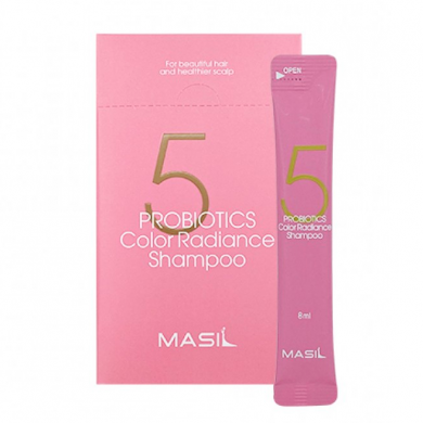 Шампунь для окрашенных волос Masil 5 Probiotics Color Radiance Shampoo 8 мл купить в Украине 2