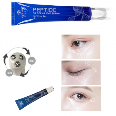 Сыворотка для век с пептидами EYENLIP Peptide 3R Derma Eye Serum 25 мл купить в Украине 2