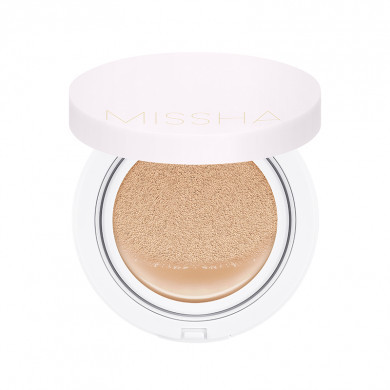 Кушон для створення бездоганного тону шкіри # 21 MISSHA M Magic Cushion Cover Lasting SPF50 + / PA +++ # 21 15 мл (ТЕРМІН ДО 21.03.2026) купити в Україні