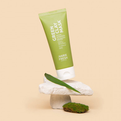Очищувальна маска із зеленою глиною Marie Fresh Anti Acne Green Clay Mask 50 мл купити в Україні 3
