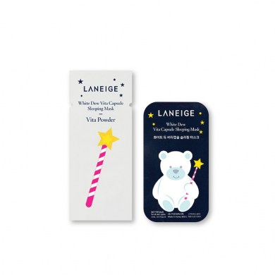 Осветляющая ночная маска для лица, LANEIGE, White Dew Vita Capsule Sleeping Mask купить в Украине Осветляющая ночная маска для лица, LANEIGE, White Dew Vita Capsule Sleeping Mask купить в Украине