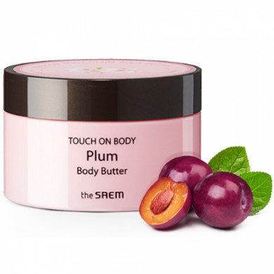 Крем-олія для тіла з екстрактом сливи The SAEM Touch on Body Butter 200 мл купити в Україні
