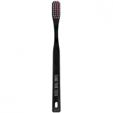 Зубная щетка черная, VT Cosmetics, Think Your Teeth Coloring Toothbrush купить в Украине Зубная щетка черная, VT Cosmetics, Think Your Teeth Coloring Toothbrush купить в Украине