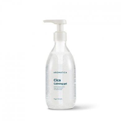 Увлажняющий и успокаивающий гель для лица и тела, AROMATICA, Cica Calming Gel, 300 мл купить в Украине Увлажняющий и успокаивающий гель для лица и тела, AROMATICA, Cica Calming Gel, 300 мл купить в Украине
