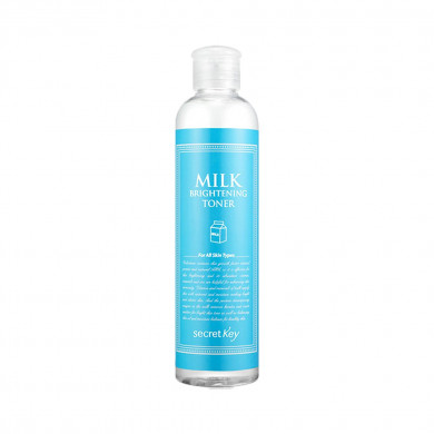 Осветляющий отшелушивающий молочный тонер, Secret Key, Milk Brightening Toner, 248 мл купить в Украине Осветляющий отшелушивающий молочный тонер, Secret Key, Milk Brightening Toner, 248 мл купить в Украине
