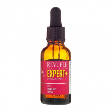 Сыворотка для век с эффектом ботокса с пептидами и гиалуроновой кислотой Revuele Expert+ Botox Effect Eye Contour Serum 25 мл купить в Украине