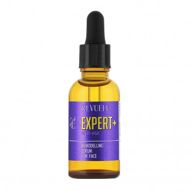 Омолоджуюча сироватка для обличчя з колагеном та кислотами Revuele Expert + Anti-Age Remodelling Serum For Face 25 мл купити в Україні 2