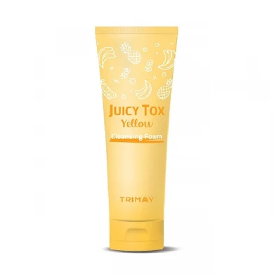 Пенка с экстрактом ананаса и банана, TRIMAY, Juicy Tox Yellow Cleansing Foam, 120 мл купить в Украине Пенка с экстрактом ананаса и банана, TRIMAY, Juicy Tox Yellow Cleansing Foam, 120 мл купить в Украине