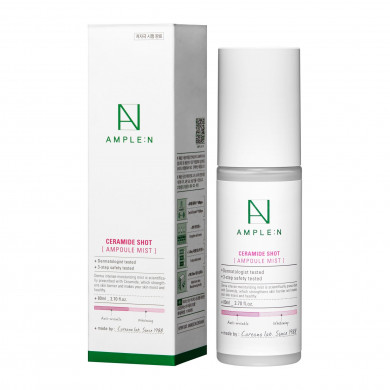 Мист для лица с керамидами, AMPLE N, Ceramide Shot Ampule Mist, 80 мл купить в Украине Мист для лица с керамидами, AMPLE N, Ceramide Shot Ampule Mist, 80 мл купить в Украине