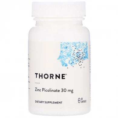Цинк піколінат Thorne Research Zinc Picolinate 30 мг 60 капсул купити в Україні