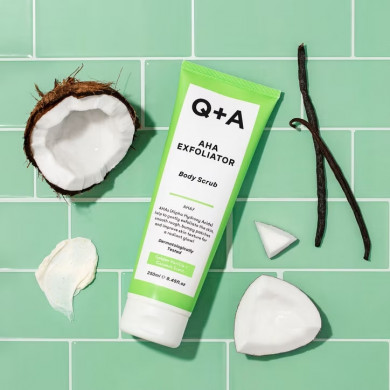 Скраб для тіла із AHA-кислотами Q+A AHA Exfoliator Body Scrub 250 мл купити в Україні 2