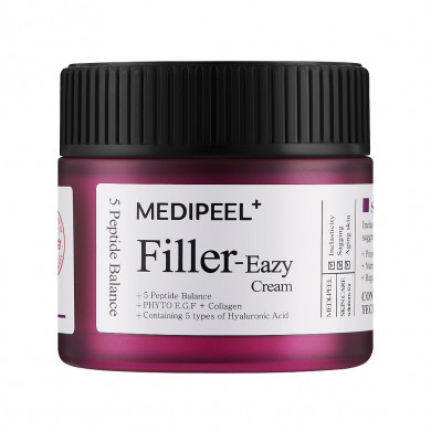 Укрепляющий крем-филлер для лица с пептидами и EGF против морщин MEDI-PEEL Eazy Filler Cream 50 мл купить в Украине