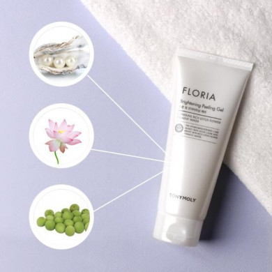 Осветляющий пилинг Tony Moly Floria Brightening Peeling Gel 150 мл купить в Украине 3