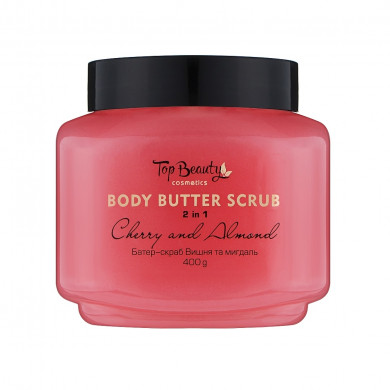 Батер-скраб для тіла Вишня та мигдальTop Beauty Body Butter Sdrub 400 г купити в Україні