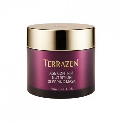 Питательная ночная маска против морщин с природным комплексом, Terrazen, Age Control Nutrition Sleeping Mask, 80 мл купить в Украине Питательная ночная маска против морщин с природным комплексом, Terrazen, Age Control Nutrition Sleeping Mask, 80 мл купить в Украине