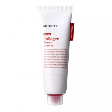 Крем для лица защитный с пептидами и коллагеном MEDI-PEEL Red Lacto Peptide Collagen Barrier Cream 80 мл купить в Украине