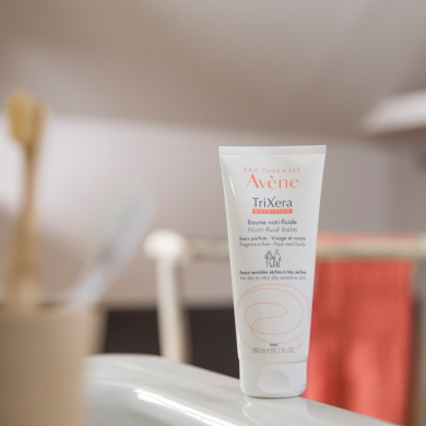 Поживний бальзам для обличчя та тіла для дуже сухої шкіри Avene Trixera Nutrition Nutri-Fluid Balm 200 мл купити в Україні 3