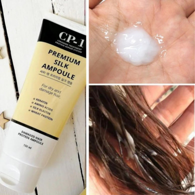 Сыворотка для волос с протеинами шелка CP-1 Premium Silk Ampoule 150 мл купить в Украине 4