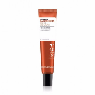 Осветляющий и подтягивающий витаминный крем для век Fortheskin Radiance Vita Bio-Ex Eye Cream 30 мл купить в Украине 2