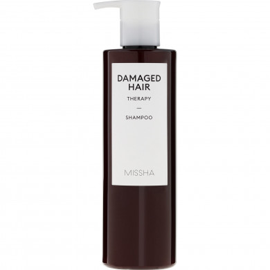 Восстанавливающий шампунь для поврежденных волос, MISSHA, Damaged Hair Therapy Shampoo, 400 мл купить в Украине Восстанавливающий шампунь для поврежденных волос, MISSHA, Damaged Hair Therapy Shampoo, 400 мл купить в Украине