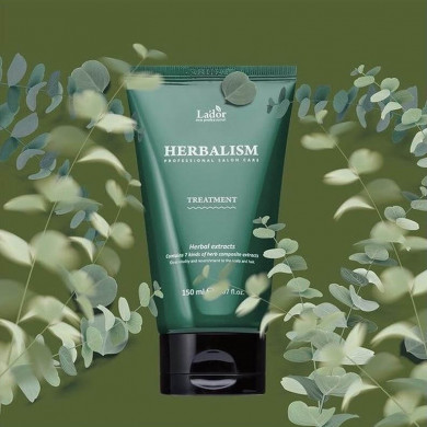Укрепляющая маска для волос с травяными экстрактами Lador Herbalism Treatment 150 мл купить в Украине 3