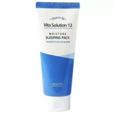Увлажняющая ночная маска для лица JIGOTT Vita Solution 12 Moisture Sleeping Pack 180 мл купить в Украине