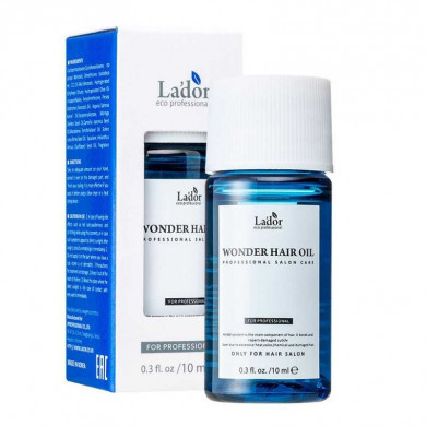 Увлажняющее масло для волос Lador Wonder Hair Oil 10 мл (СРОК ДО 27.03.2026) купить в Украине