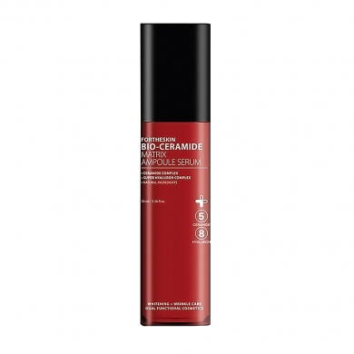 Питательная сыворотка для лица с керамидами и пробиотиками Fortheskin Bio Ceramide Matrix Ampoule Serum 70 мл купить в Украине