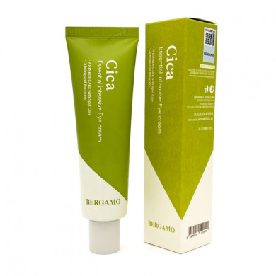 Интенсивный крем для век с центеллой BERGAMO Essential Intensive Eye Cream Cica 100 г купить в Украине