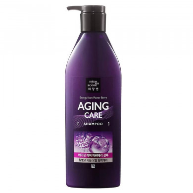 Антивіковий шампунь для сили і здоров'я волосся, MISE EN SCENE, Aging Care Shampoo, 680 мл купити в Україні Антивіковий шампунь для сили і здоров'я волосся, MISE EN SCENE, Aging Care Shampoo, 680 мл купити в Україні