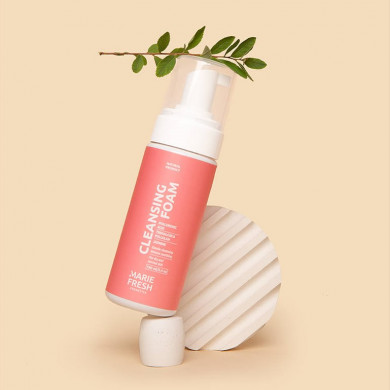 Пінка для вмивання для сухої та нормальної шкіри Marie Fresh Cosmetics Cleansing Foam 160 мл купити в Україні 2