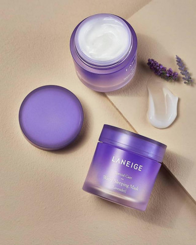 Восстанавливающая ночная маска с экстрактом лаванды, LANEIGE, Lavender Water Sleeping Mask, 70 мл купить в Украине 2 Восстанавливающая ночная маска с экстрактом лаванды, LANEIGE, Lavender Water Sleeping Mask, 70 мл купить в Украине 2