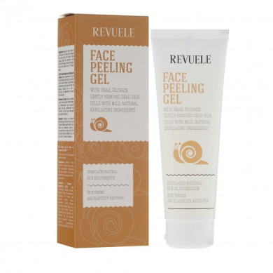 Пилинг-гель для лица с муцином улитки Revuele Face Peeling Gel With Snails Filtrate 80 мл купить в Украине