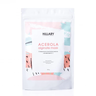 Альгинатная маска с витаминами В и С, Hillary, Acerola Alginate Mask, 100 г купить в Украине Альгинатная маска с витаминами В и С, Hillary, Acerola Alginate Mask, 100 г купить в Украине