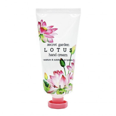 Крем для рук с экстрактом лотоса JIGOTT Secret Garden Lotus Hand Cream 100 мл купить в Украине