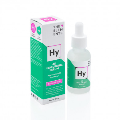 Зволожуюча сироватка з гіалуроновою кислотою The Elements 4D Hyaluronic Serum 30 мл купити в Україні 2