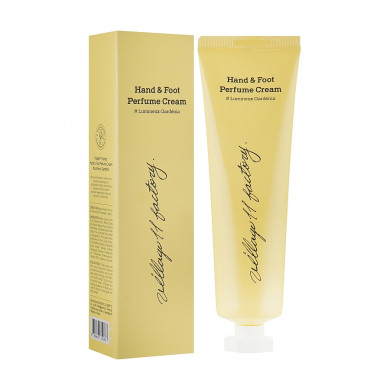 Парфюмированный крем для рук и ног с цветочным ароматом, Village 11 Factory, Perfume Hand & Foot Cream, Lumineux Gardenia, 100 мл купить в Украине Парфюмированный крем для рук и ног с цветочным ароматом, Village 11 Factory, Perfume Hand & Foot Cream, Lumineux Gardenia, 100 мл купить в Украине